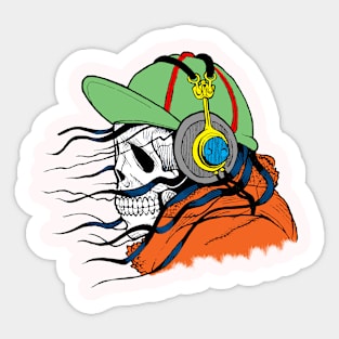 skull Sticker